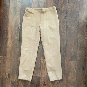 CLEMENTS RIBEIRO camel hair cashmere trousers, made in Italy size IT44, UK12